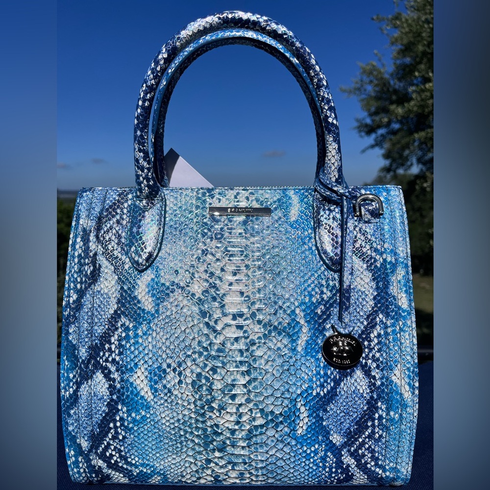 NWT Brahmin Small Caroline in Joyful Oceangrove Satchel